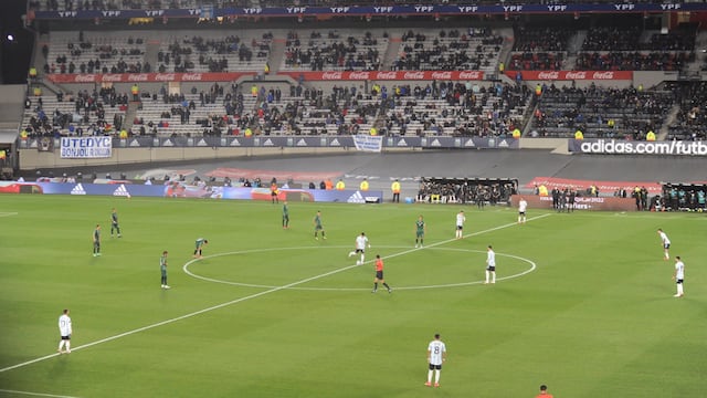 La prueba piloto se realizó en la última presentación de la Selección Argentina en el estadio de River. (Federico López Claro)