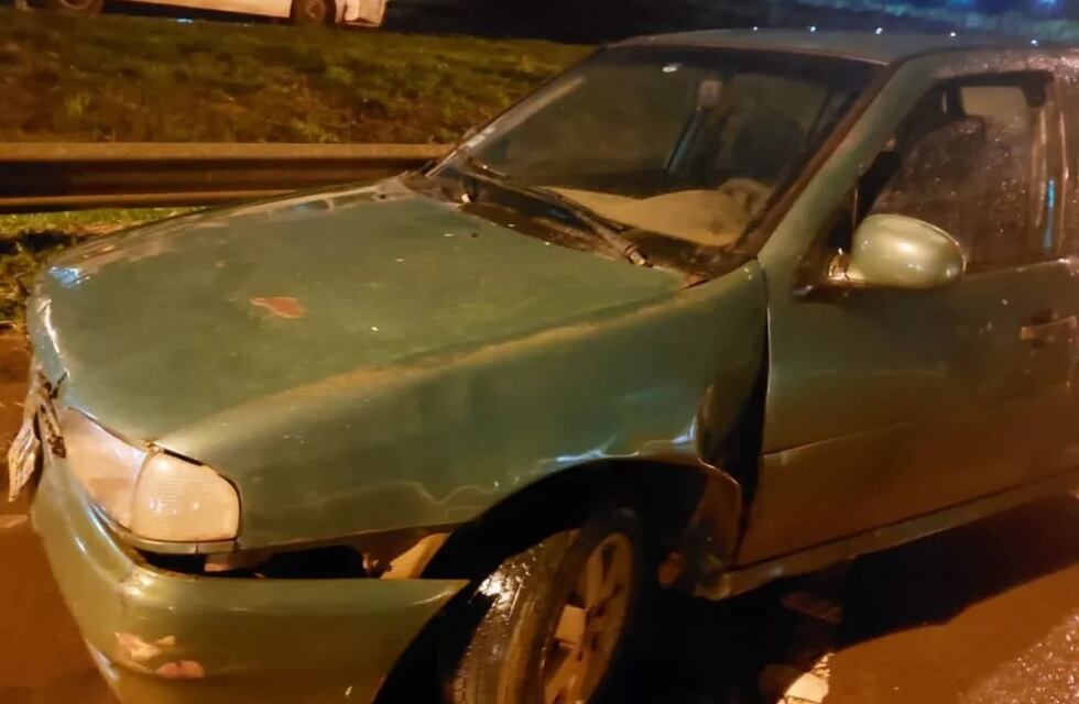 Oberá: manejaba alcoholizado, chocó y fue detenido