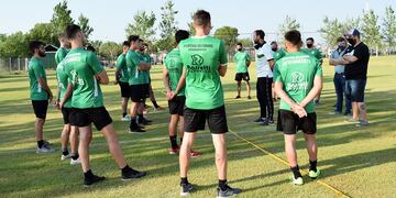 La verde vuelve a los entrenamientos