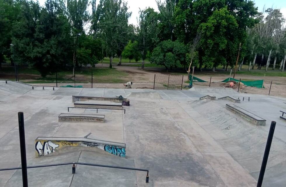 Por los hechos de vandalismo el skatepark tendrá cierre perimetral y cámaras de vigilancia