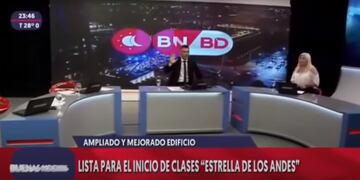 El programa BNBD transmitía en vivo cuando el terremoto los tomó por sorpresa..