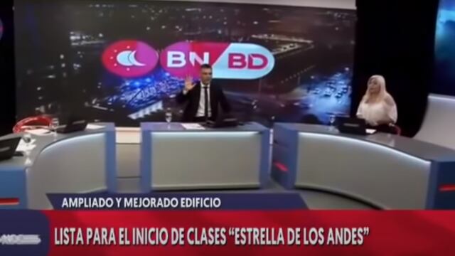 El programa BNBD transmitía en vivo cuando el terremoto los tomó por sorpresa..