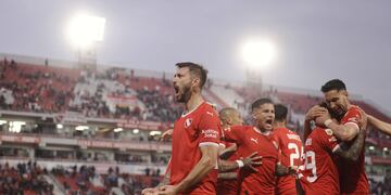 Independiente festejó en su estadio ante Aldosivi por la Liga Profesional. Foto: Prensa Independiente.