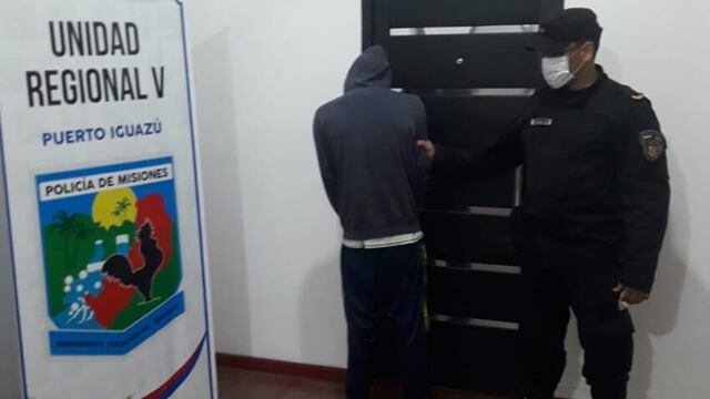 Fue detenido por robar en una peluquería de Puerto Iguazú-