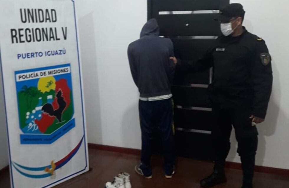 Fue detenido por robar en una peluquería de Puerto Iguazú