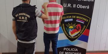 Detienen en pleno centro de Oberá a un hombre involucrado en millonarios atracos.