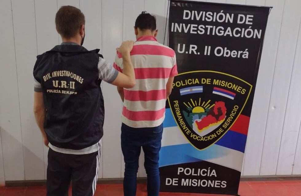 Detienen en pleno centro de Oberá a un hombre involucrado en millonarios atracos