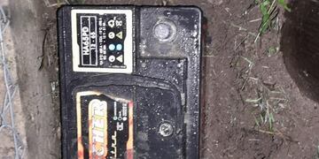 Batería robada