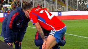 Matías Catalán debutó para Chile en eliminatorias contra Colombia y salió reemplazado por una sobrecarga. En Talleres confían en que estará ante Instituto.