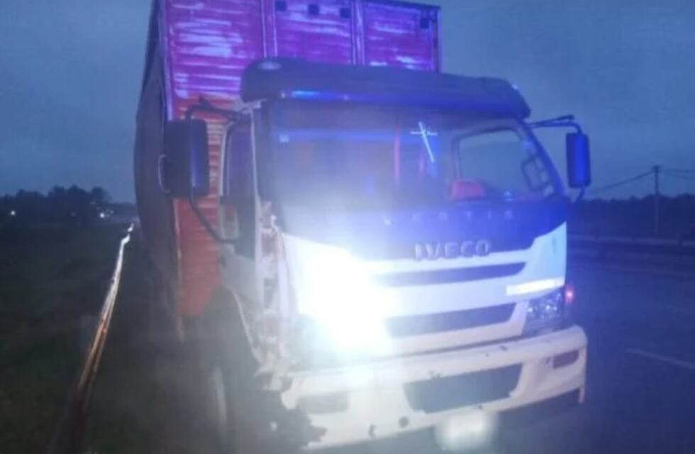 Candelaria: camionero atropelló a un peatón y le causó la muerte