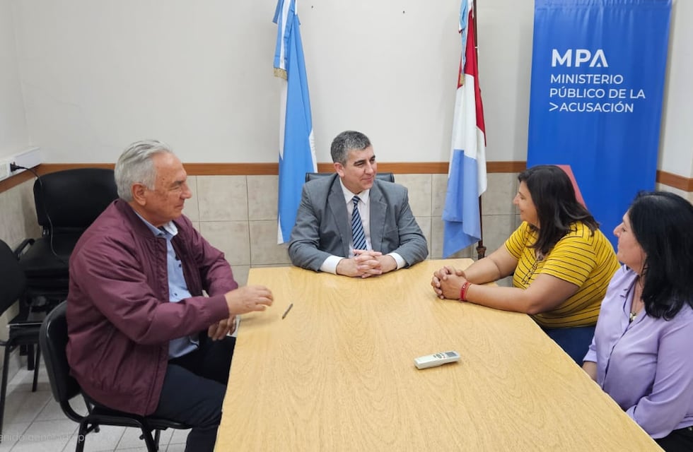 El Fiscal Regional de Rafaela recibió a la presidenta comunal de Josefina