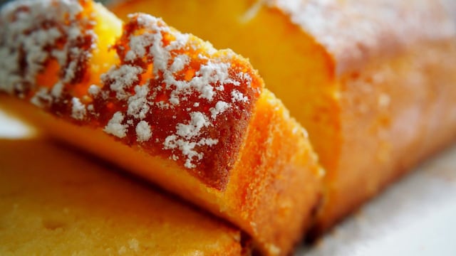 Budín vegano de zanahoria y naranja, una opción para la merienda.