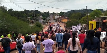Marcha y pedido de justicia para Adriana, la adolescente asesinada en San Pedro.
