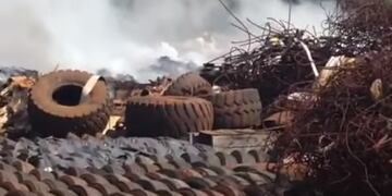 Incendio en el Parque Industrial de Puerto Rico casi causa una tragedia.