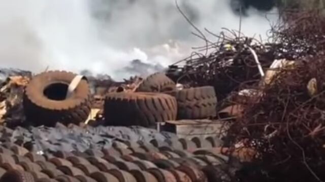 Incendio en el Parque Industrial de Puerto Rico casi causa una tragedia.
