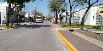 Las polémicas obras en Avenida Italia