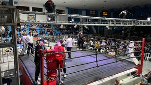 Velada de boxeo en Atlético de Rafaela