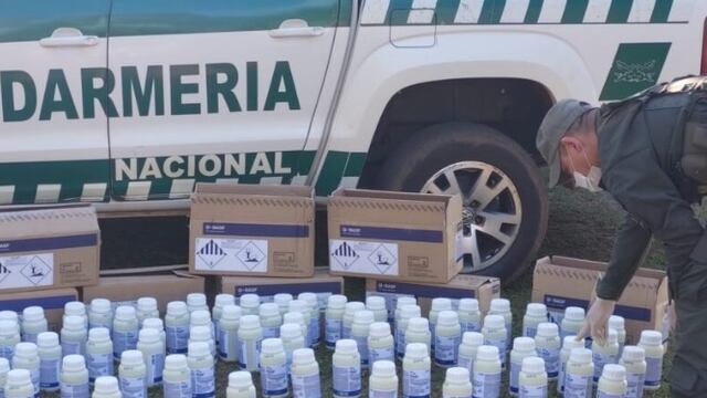 San Antonio: incautan herbicidas sin aval aduanero.