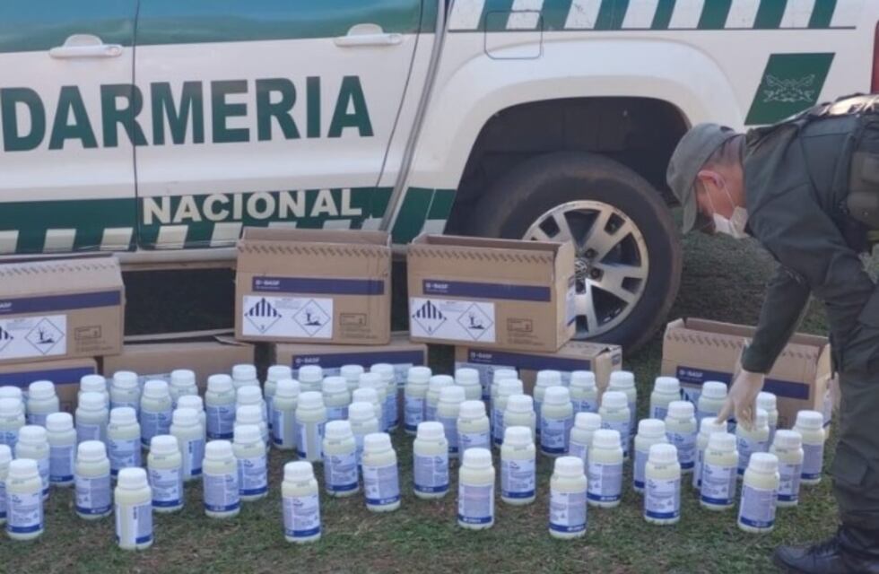 San Antonio: incautan herbicidas sin aval aduanero