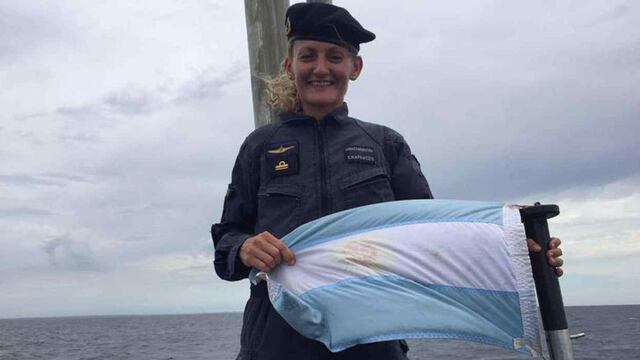 Teniente de navío Eliana María Krawczyk (Facebook).