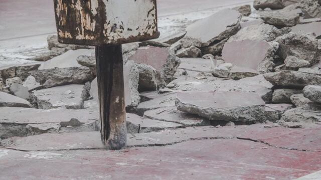 Comenzó la obra de reparación de la cancha del Microestadio “Cochocho” Vargas