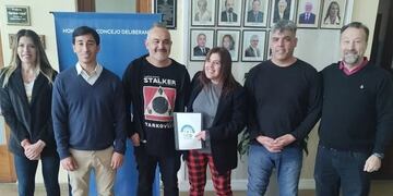 Reconocimiento legislativo para RN por cumplir 10 años como único noticiero de Pehuen Co