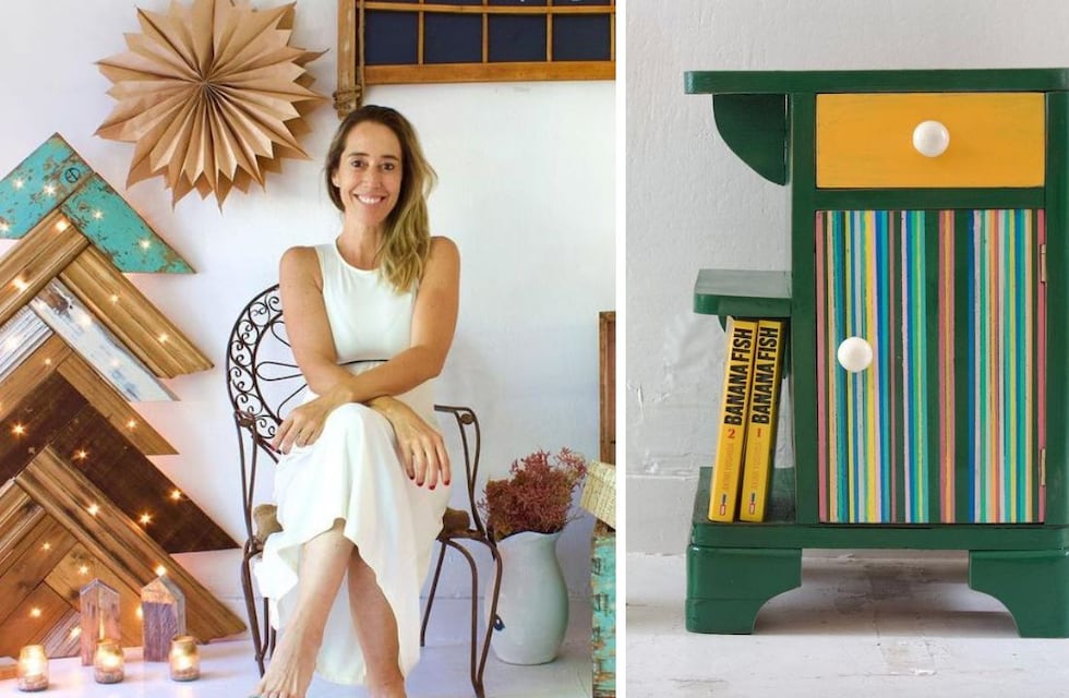 Recicla muebles y enseña a darles una segunda oportunidad: “Podemos levantar cualquier cosa de la calle y transformarlo en algo maravilloso”