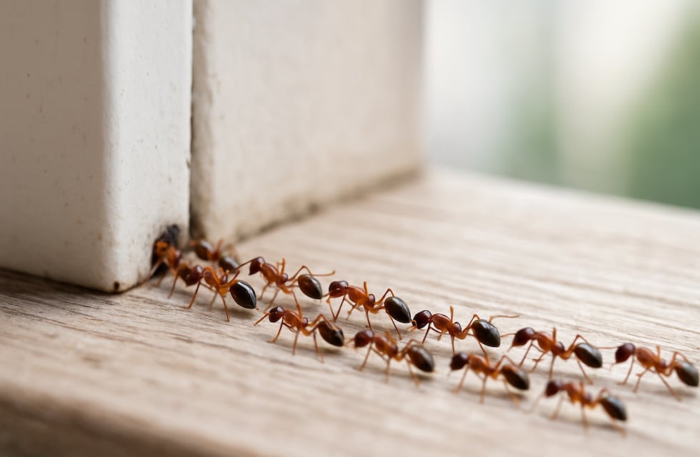 Cómo es el truco que utiliza una moneda y evita que entren hormigas en tu casa