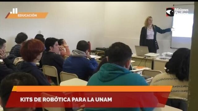 Kits de robótica para la UNaM