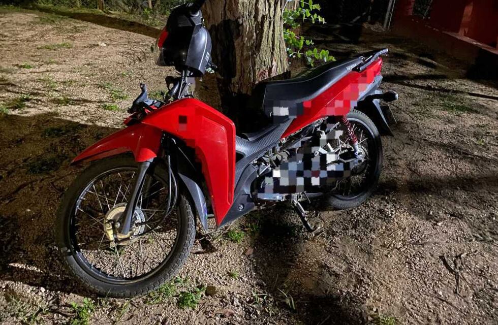 Carlos Paz: un adolescente fue detenido tras una persecución en moto