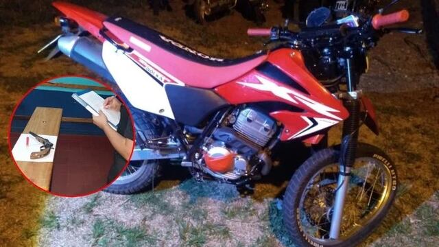 Motociclista se encuentra en estado crítico tras un accidente vial y un disparo accidental en Panambí.