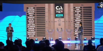 Los cabezas de serie de la Copa Argentina (Captura)