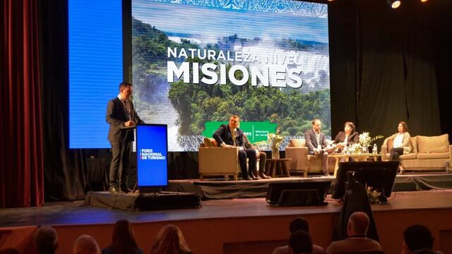 Misiones en el Foro Nacional de Turismo: expone su belleza natural y su aporte a la protección de la biodiversidad.