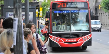 La empresa Ersa maneja gran parte de los corredores de la ciudad. (Darío Galiano/Foto ilustrativa)