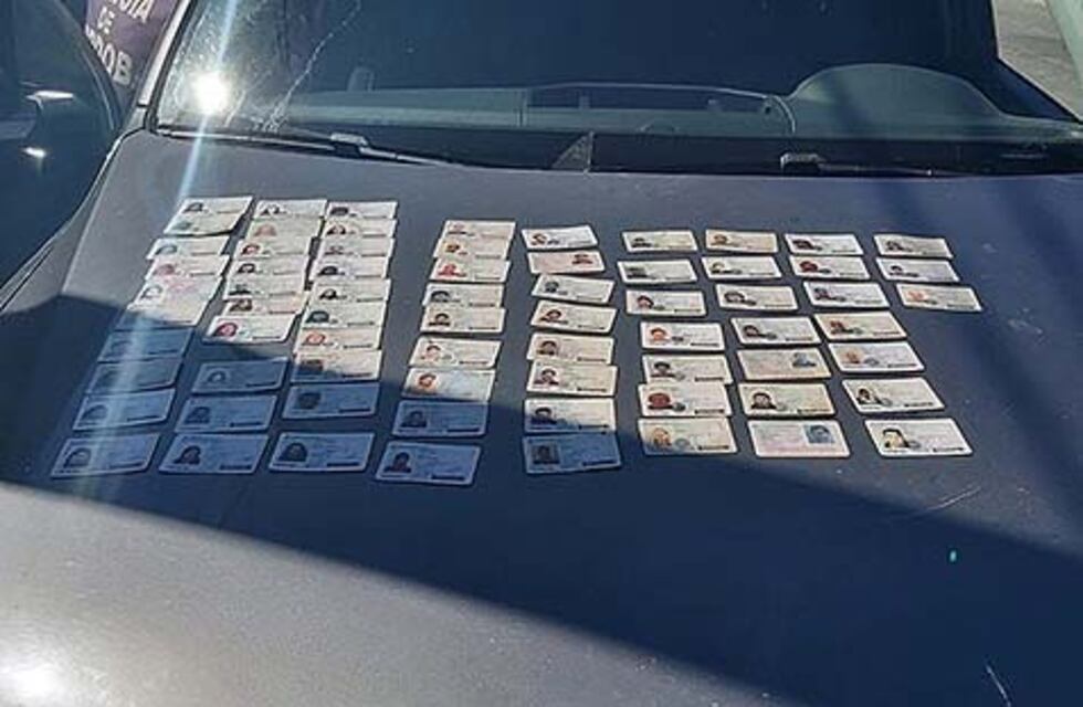 Córdoba: lo detuvieron con 70 documentos de identidad en su poder