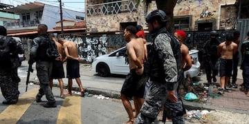 Río de Janeiro. Al menos 60 muertos y más de 80 detenidos en un megaoperativo en dos favelas. (Gentileza)