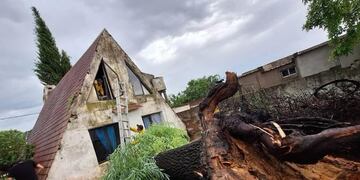 Son más de 500 las familias afectadas por la tormenta en Entre Ríos.