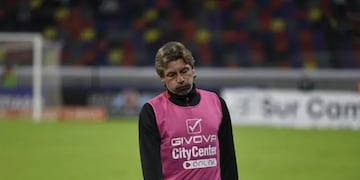 Gabriel Heinze habló de los silvidos tras la derrota de Newell's ante Godoy Cruz.