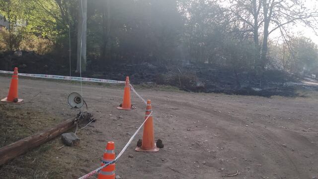 Incendio en El Pato