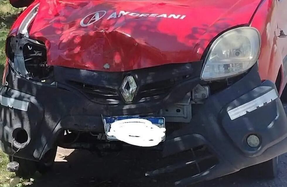 Choque en Real del Padre: una motociclista de 29 años quedó internada con fracturas múltiples