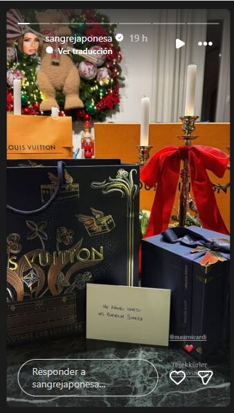 El regalo de Navidad que Mauro Icardi le dio a la China Suárez