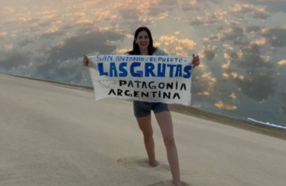 De Río Negro a Qatar: Paula cumplió el sueño de ir a trabajar al Mundial y alentar a la Scaloneta