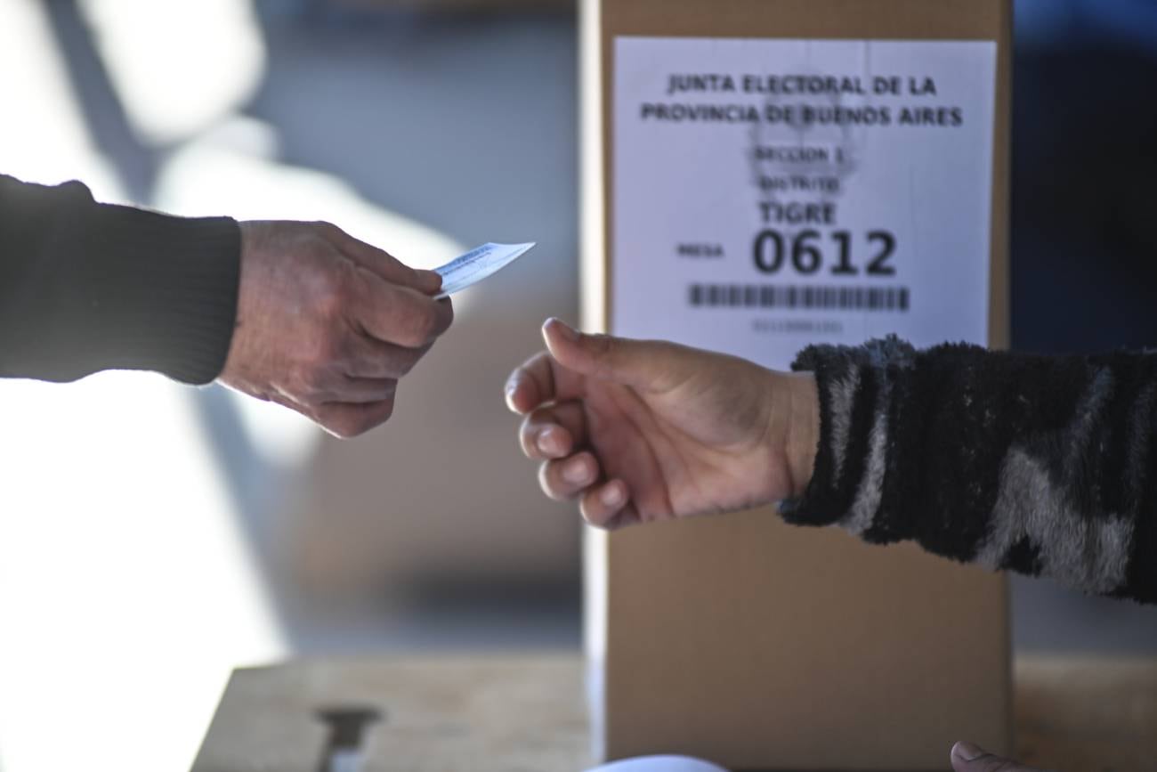 Comicios. Imágenes de las elecciones en la provincia de Buenos Aires, este 7 de septiembre. (Gentileza Clarín)