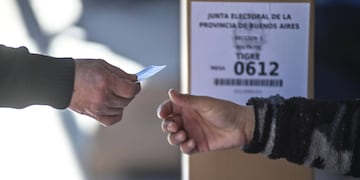 Comicios. Imágenes de las elecciones en la provincia de Buenos Aires, este 7 de septiembre. (Gentileza Clarín)