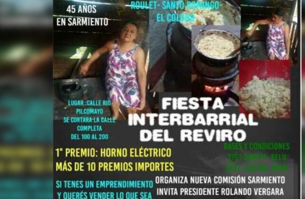 Organizan una Fiesta Interbarrial del Reviro en Eldorado