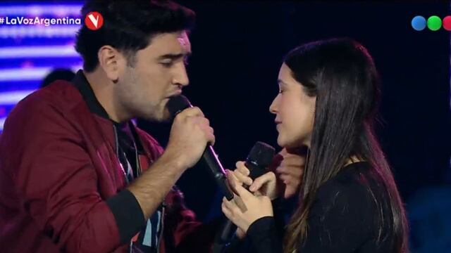 Tomás y Jassiel, la pareja de La Voz Argentina.