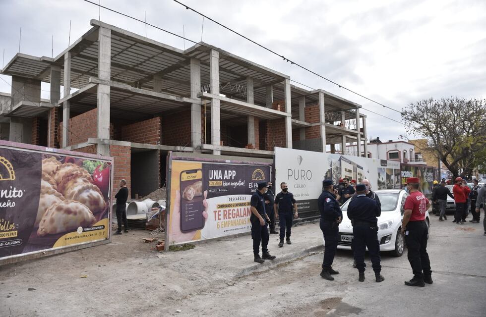 Córdoba: el desmoronamiento en una obra produjo heridas en tres personas
