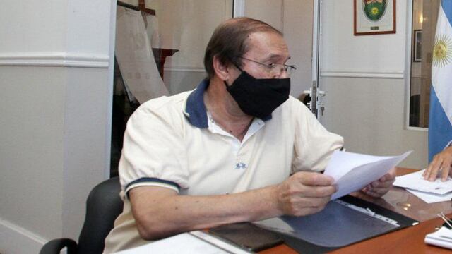 El intendente de Carbó, internado en terapia intensiva.