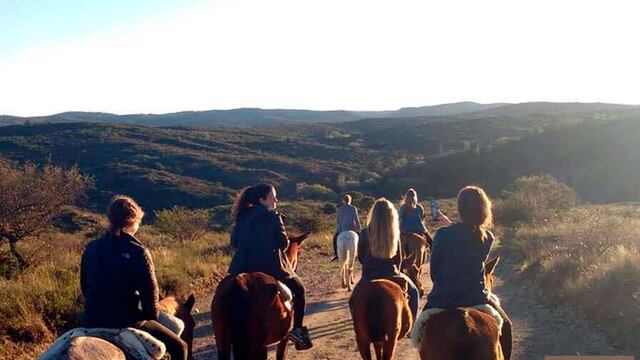 Los paisajes imponentes y el atractivo de las cabalgatas. Córdoba sigue en punta en cantidad de turistas (archivo La Voz).