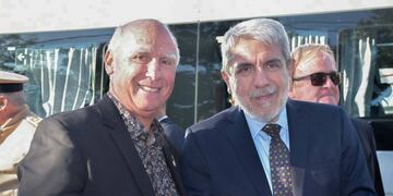 El intendente de Puerto General San Martín, Carlos De Grandis, recibió al ex jefe de Gabinete.